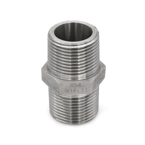 Thép không gỉ nữ chủ đề hàn ống lắp ống thép không gỉ núm vú - Product Image 3