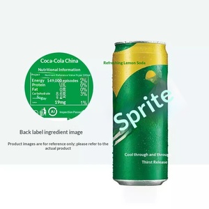 Spritee Classico al Gusto Limone Zuccherato 330ml*6 Lattine Bevanda Gassata - Product Image 3