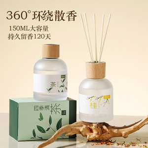 Oak Reed Diffuser Set 90-120 Days Long Lasting Fragrance For Living Room And Bathroom - Product Image 2
