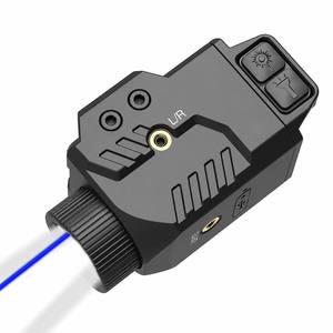 Linterna Táctica MSH Manufacturer Blue Laser de 500lm con Haz Azul y Cable de Carga Magnético 1085 - Product Image 1