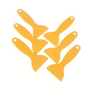 Scraper Tool, <b>Sticker</b> Planner, Small <b>Yellow</b> Shovel, Car Film Application Tool, Plastic Scraper - Product Image 2