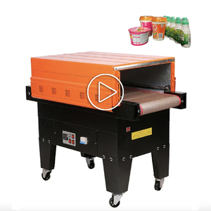 BS4525 Electric Automatic High Speed <b>Plastic</b> Film Tunnel Heater Printed Oven Stream Shrink <b>Wrap</b> Machine for Food Beverage Case - Product Image 1