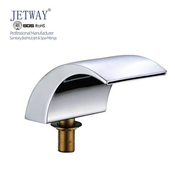 Waterfall Tap Factory Supply JETWAY fitting China whirlpool bathtub faucet stainless steel