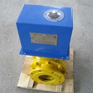 Puerta de descarga reguladora duradera <span class=keywords><strong>HENT</strong></span>, accionada neumáticamente a temperatura normal para sistemas de línea de transporte de polvo a granel - Product Image 5