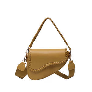 Nouveau sac à bandoulière simple pour femme, sac à bandoulière en cuir pour femme, sac de selle, vente en gros d'usine - Product Image 4