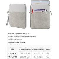 Bolsa de Almacenamiento para Accesorios Digitales, Caja para Audífonos, Ratón, Cable de Datos, Cargador USB, para iPad