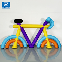 Bicyclette de simulation gonflable Vélo gonflable publicité promotion accessoires