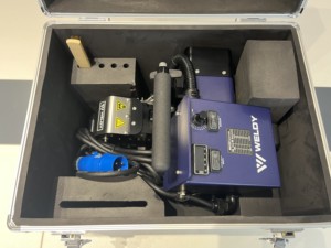เครื่องเชื่อมแผ่นพลาสติก HDPE รุ่นใหม่ Weldy กำลังไฟ 1.75 กิโลวัตต์ 230 โวลต์ - Product Image 3