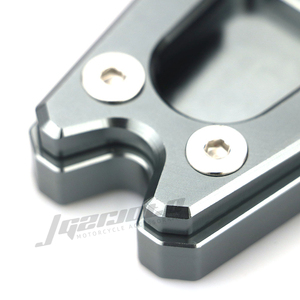 Moto CNC alluminio ingrandire piastra laterale ingrandire cavalletto cavalletto prolunga per Vespa GTS GTV 250 <span class=keywords><strong>300</strong></span> <span class=keywords><strong>ie</strong></span> - Product Image 5