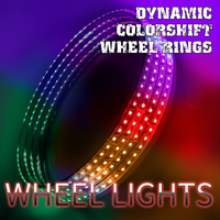Bande LED RVB Dream Color avec clignotant pour jante de pneu, éclairage LED couleur clignotante pour voiture