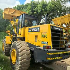 Cargadora Frontal Mediana Usada Komatsu WA380, Cargadora de Ruedas para Construcción de Carreteras, Cargadora Komatsu WA380 de Segunda Mano a Precio de Fábrica - Product Image 5