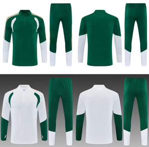 Completo da Allenamento Autunno Inverno Guangxi con Mezza Zip, Maglia a Maniche Lunghe Stampata, Abbigliamento da Calcio Taglia XL, Set Uniforme 100% Poliestere ad Asciugatura Rapida - Product Image 5