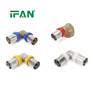 Raccords <span class=keywords><strong>à</strong></span> <span class=keywords><strong>sertir</strong></span> en laiton IFAN haute durabilité <span class=keywords><strong>16</strong></span>-32 mm pour tuyaux PEX multicouches, type U - Product Image 5