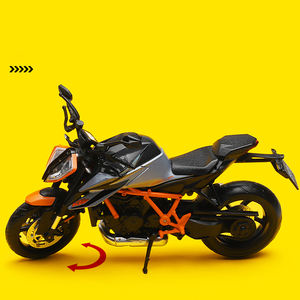 CCA sıcak satış 1/12 <span class=keywords><strong>KTM</strong></span> 1290 süper Duke <span class=keywords><strong>R</strong></span> alaşım motosiklet statik Diecast oyuncaklar yüksek simülasyon dekorasyon koleksiyonu - Product Image 3