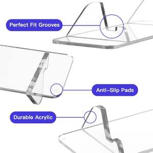 Pour <span class=keywords><strong>Sony</strong></span> PlayStation lecteur à distance présentoir Base clair acrylique support de bureau Playstand pour <span class=keywords><strong>PS5</strong></span> - Product Image 5