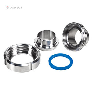 Unión Macho de Acero Inoxidable Pulido SS304 DONJOY, Tuerca de Unión DN10-DN150 <span class=keywords><strong>DIN</strong></span> <span class=keywords><strong>11851</strong></span>, Acoplamiento Sanitario - Product Image 3