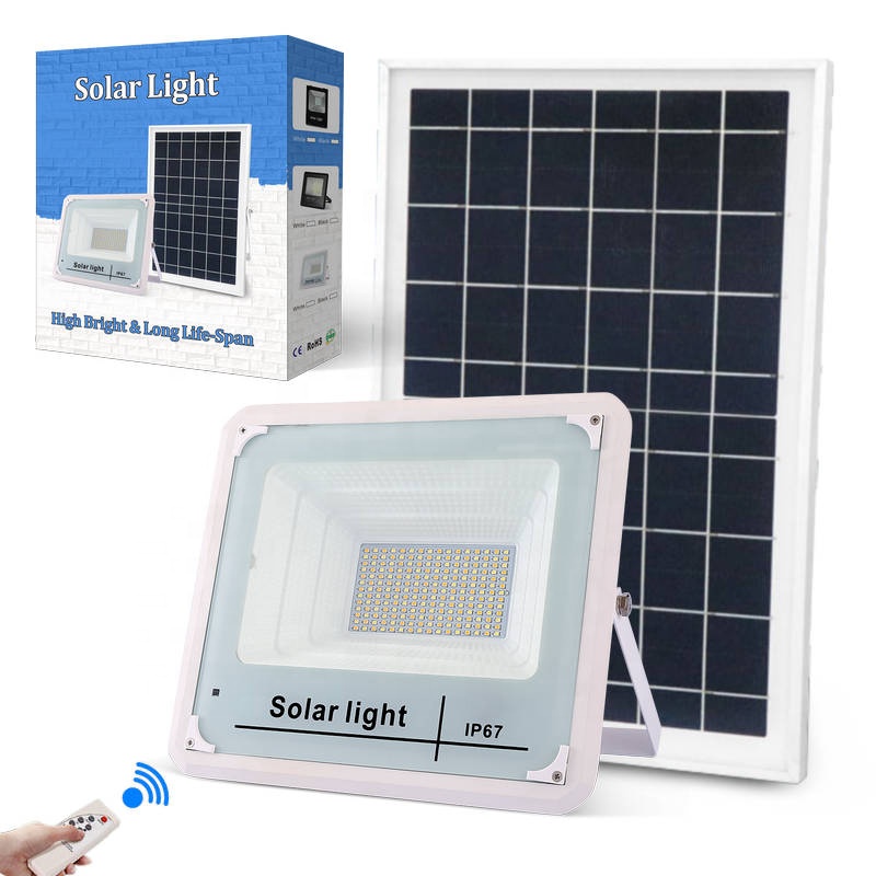 Прямая продажа с завода, ландшафтное освещение Wakatek, ip65, 50 Вт, 100 Вт, 150 Вт, 200 Вт, светодиодная Солнечная прожекторная лампа