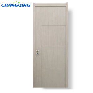 Puerta de Madera Laminada MDF PVC para Apartamento con Acabado Moderno, para Dormitorio y Sala de Estar - Product Image 2