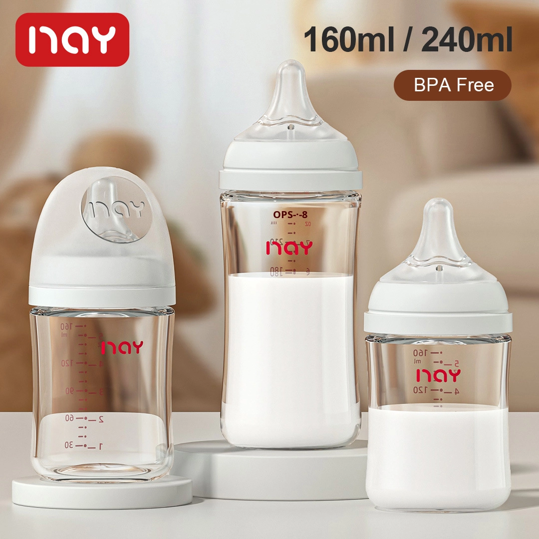 baby glass bottle anti colic