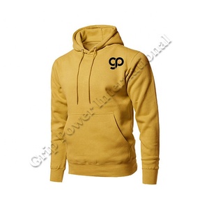 Sudadera con Capucha de Alta Visibilidad para Hombre, de Buena Calidad, de Poliéster/Algodón, con Cierre, de Secado Rápido, Cómoda, Económica, de Forro Polar, con Patrón Liso - Product Image 6