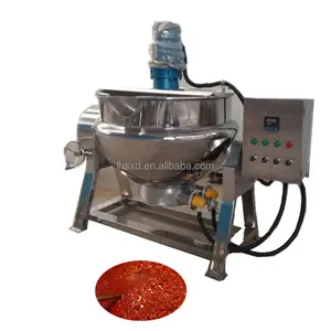 Tilting electric heating Jacketed pot concentration pot food sauce processing frying pan honey melting sugar pot