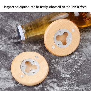 Oneway Custom Logo Beer Bottle Opener Wholesale Wooden Blank Bottle Opener for Promotional & Business <b>Gifts</b> - Product Image 3
