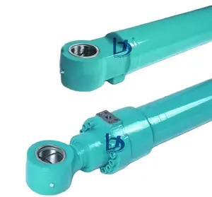 Kobelco ekskavatör için Mini ekskavatör kol takma SK460 kova tüp sk200-5 Boom hidrolik silindir Piston çubuk