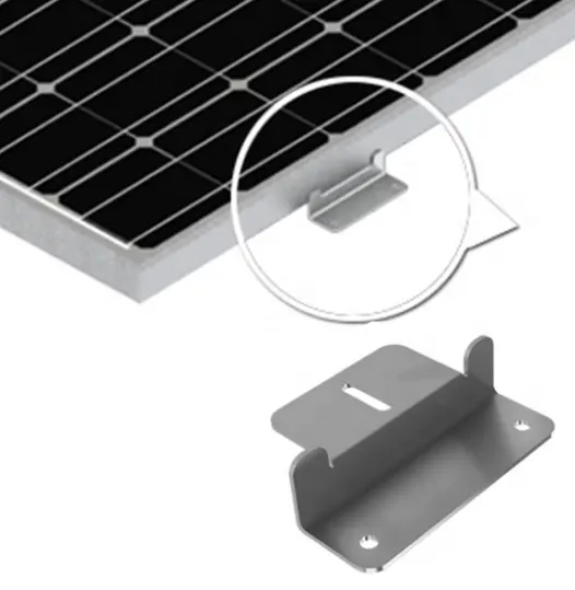 Supporto per montaggio su pannello solare HQ supporto per staffa Z per camper, tetto, barca