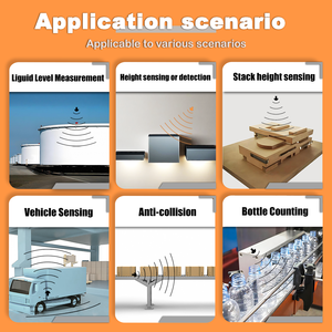 Moray ME101 Kleiner Toter-Winkel-Sensor mit RS485-Ausgang, Schnellansprechender Ultraschall-Wassertank-Füllstandsanzeiger - Product Image 3