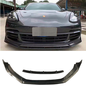 Pour <span class=keywords><strong>Porsche</strong></span> Panamera Kit de carrosserie en Fiber de carbone pièces de voiture diffuseur de lèvre avant et arrière jupes latérales évents latéraux <span class=keywords><strong>aileron</strong></span> arrière 2017-2021 - Product Image 2