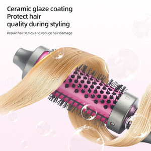 Ensemble de fer à friser en céramique 6-en-1 avec têtes interchangeables, design multifonctionnel pour boucler les <span class=keywords><strong>cheveux</strong></span>, fer à friser et lisseur électrique multifonctionnel - Product Image 3