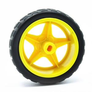 Roue de selle en caoutchouc, Robot, véhicule de <span class=keywords><strong>suivi</strong></span>, accessoires de voiture, châssis de pneus intelligent, 40g - Product Image 4