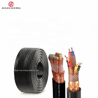 Cable de Computadora con Revestimiento de PVC DJYPVP 350/500V 1.5mm2, Cable de Cobre Aislado con Blindaje Trenzado y Total