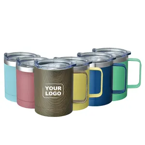 Promotional 12OZ/20OZ BPA Free Design Stainless Steel Heat Insulation Travel Coffee Cups Custom Mugs