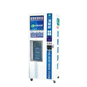 Auto Pure Water Kiosk with 9 stage purification system/ Pure Water Dispenser/ Pure Water Vendor Machines for sale