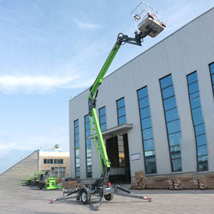 Remorque d'ascenseur remorquable automotrice montée 10m 12m 14m 16m 18m nacelle élévatrice de cerisier hydraulique nouvelles ventes d'occasion - Product Image 6