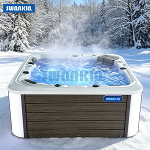 Spa de haute qualité pour 5 personnes, baignoire Balboa en acrylique USA, <span class=keywords><strong>jacuzzi</strong></span> intelligent à prix avantageux, bain à remous extérieur <span class=keywords><strong>avec</strong></span> fonction <span class=keywords><strong>jacuzzi</strong></span> - Product Image 5