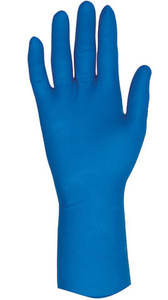 Guantes DE TRABAJO recubiertos de nitrilo Guantes azules de nitrilo Guantes de nitrilo - Product Image 2