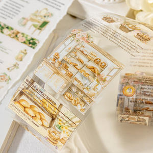 1 rouleau de ruban adhésif décoratif, série <span class=keywords><strong>Voyage</strong></span> en provenance <span class=keywords><strong>du</strong></span> sud de la France, paysage romantique, pour collage - Product Image 1