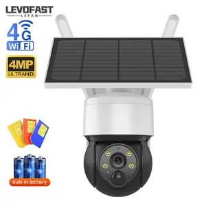 LEVOFAST kamera pengawas keamanan, kamera pengawas Perbesar 0utdoor produk baru Alarm Linkage CCTV 4g