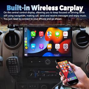 Reproductor Multimedia para Automóvil con Pantalla de 10.26 Pulgadas y Sistema Android Auto para Land Cruiser 70/76 LC70/LC76 2008-2023, con GPS, CarPlay Inalámbrico y MP3 - Product Image 2