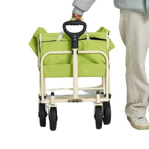 मिनी बीच गाड़ी खेल फोल्डेबल गार्डन पिकनिक वैगन हल्के शिविर आउटडोर ट्रॉली - Product Image 2