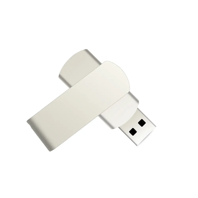 New Swivel Metal USB 3.0 Flash Drive Waterproof High Speed 128GB 64GB 32GB 1-Year Warranty