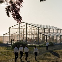 Tentes de réception commerciales en aluminium et PVC transparent pour événements, fêtes et mariages, pour 500, 100 ou 300 personnes