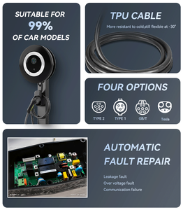 Stazione di Ricarica Rapida Shineyou OEM/ODM Certificata 40A Tipo1 a Parete con Controllo APP e Modalità di Regolazione Oraria EV <span class=keywords><strong>Wallbox</strong></span> - Product Image 5