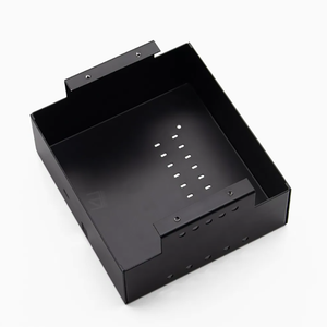 Boîtier électronique en tôle personnalisé à fond ouvert avec trous de ventilation pour l'assemblage du contrôleur de puissance - Product Image 6