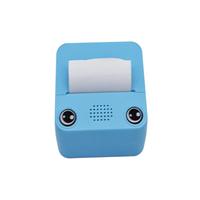Imprimante thermique miniature 58 mm pour photos/voix/texte/images avec écran LCD et batterie rechargeable, machine d'impression sans fil AI