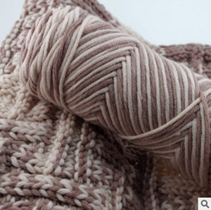 62-Color Lover pamuk ve akrilik örgü eşarp kalın yün ve süt bebek ipliği sopa iğne boyalı desen toptan sıcak satış - Product Image 3