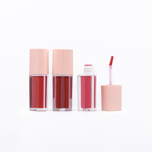 Pink LoveHeart Shaped Lip Gloss Tube Lip Glaze Embalaje personalizado Crema brillante Vegan Lip <span class=keywords><strong>Goss</strong></span> Etiqueta privada - Product Image 4