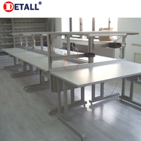 Detall Établi fixe en acier ESD de haute qualité pour atelier